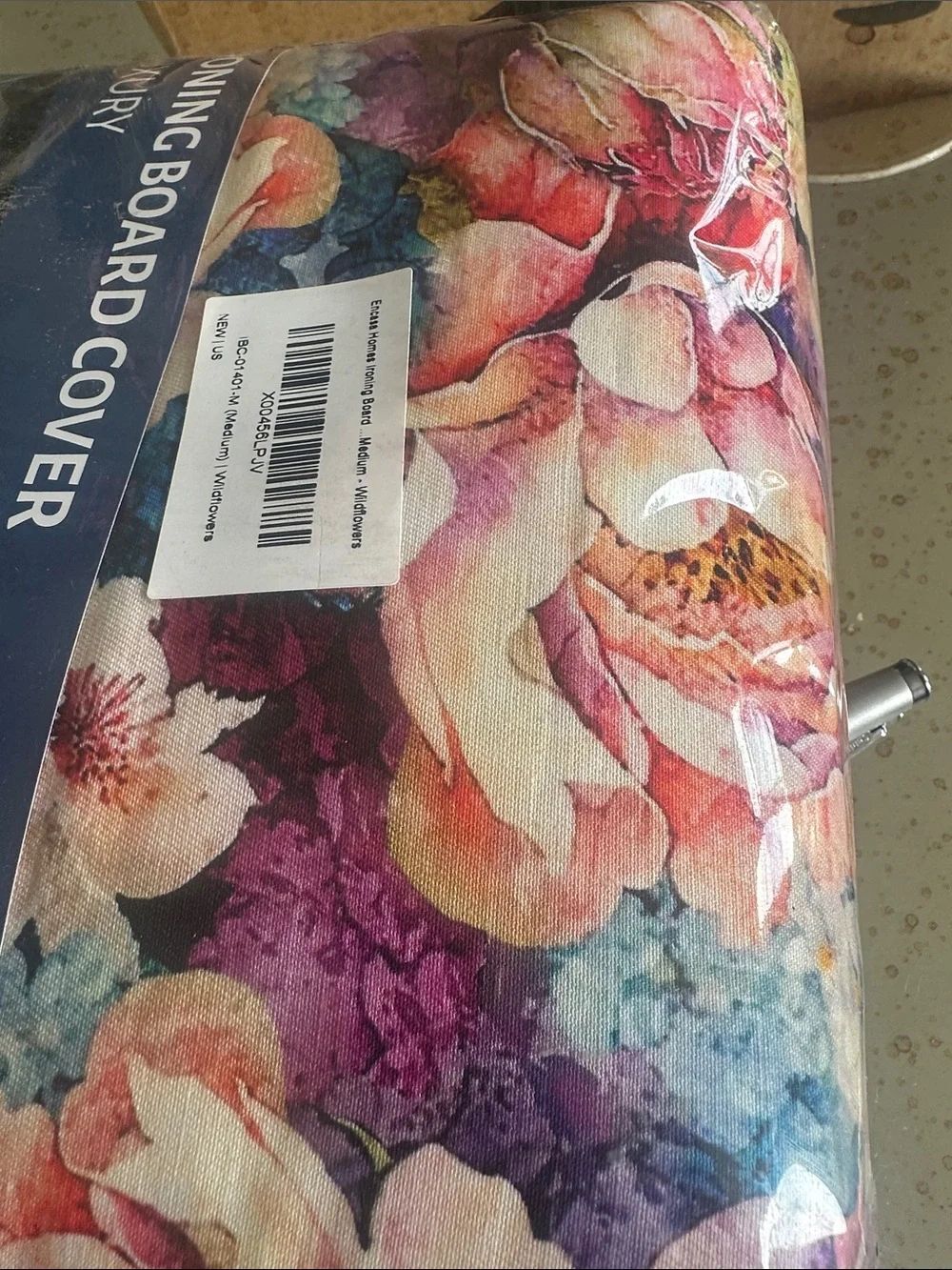 Floral Ironing Board Cover in Multicolor - Picture 3 of 4